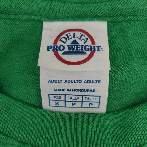 Delta Pro weight T-shirt Lucky Charms Feeling Lucky St. Patricks Day Green Sz S - Picture 4 of 7